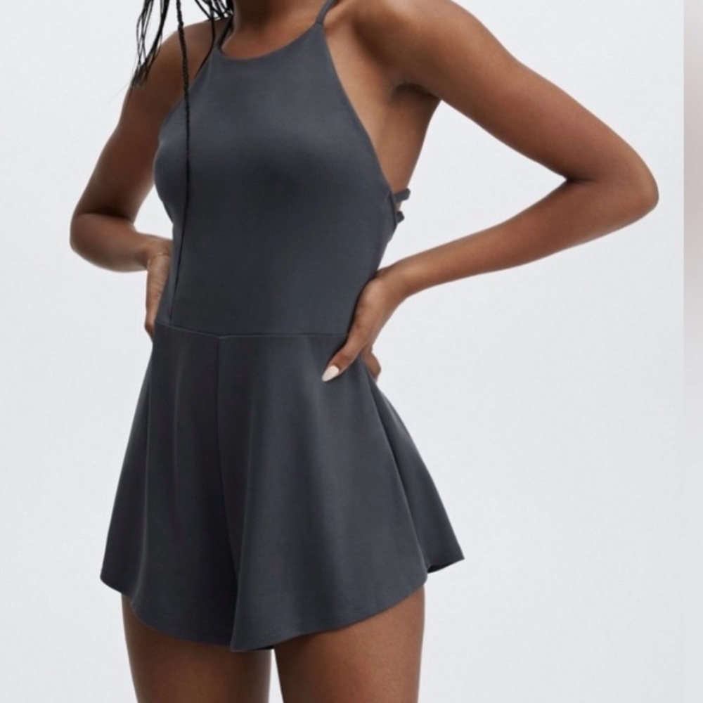 Fabletics Grey Kyla Romper